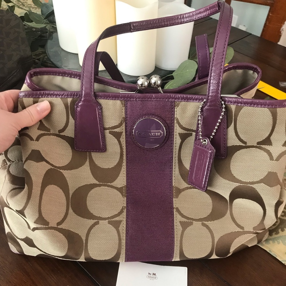 Authentic gently used Coach Purse/Carryall